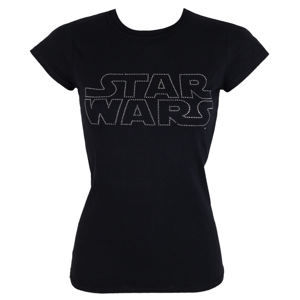 tričko ROCK OFF Star Wars Logo černá M