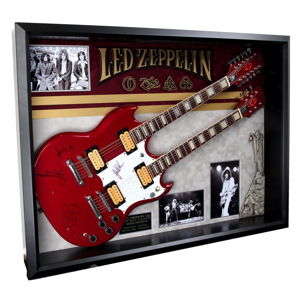 podepsaná kytara Led Zeppelin - ANTIQUITIES CALIFORNIA - 136945
