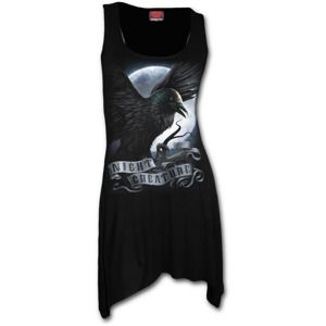 šaty dámské (top) SPIRAL - Night Creature - Black - T116F105 S