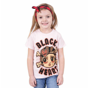 tričko dětské BLACK HEART - BETTY PINK - PINK - 9625 M
