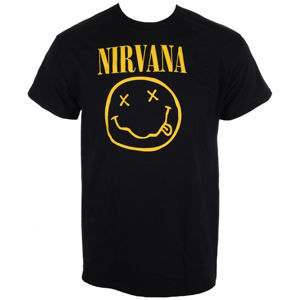 LIVE NATION Nirvana Smiley Logo černá