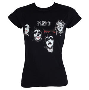 tričko metal LOW FREQUENCY Kiss 1974 černá S
