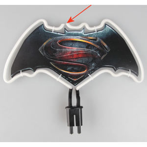 lampa Batman Vs Superman - Logo - POŠKOZENÁ - NS2079