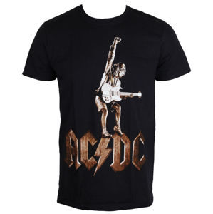 Tričko metal ROCK OFF AC-DC Angus Statue černá L
