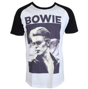 ROCK OFF David Bowie Smoking černá bílá S