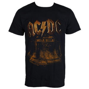 Tričko metal ROCK OFF AC-DC Brass Bells černá XXL