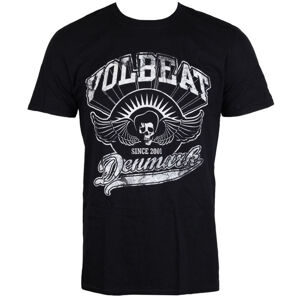Tričko metal ROCK OFF Volbeat Rise From Denmark černá M