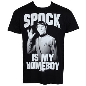 HYBRIS Star Trek Spock Is My Homeboy černá