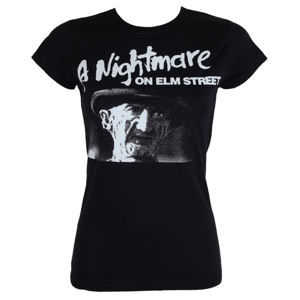 tričko HYBRIS A Nightmare on Elm Street Black černá M