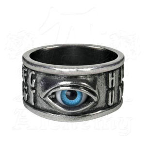 prsten ALCHEMY GOTHIC - Ouija Eye - R215 W