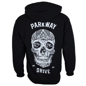 mikina s kapucí KINGS ROAD Parkway Drive Skull černá S