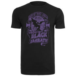 tričko metal NNM Black Sabbath LOTW purple černá M