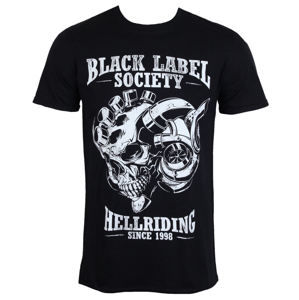 tričko metal PLASTIC HEAD Black Label Society HELL RIDING černá M