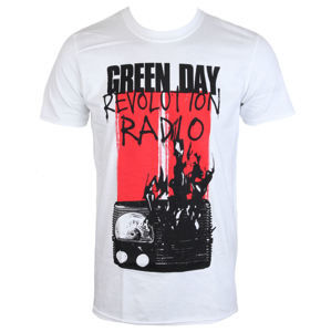 PLASTIC HEAD Green Day RADIO COMBUSTION černá bílá