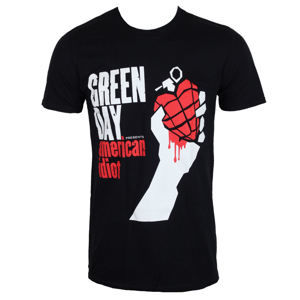 Tričko metal PLASTIC HEAD Green Day AMERICAN IDIOT černá XL