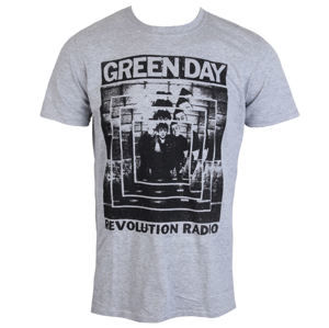 Tričko metal PLASTIC HEAD Green Day POWER SHOT černá šedá L