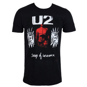 tričko metal PLASTIC HEAD U2 SONGS OF INNOCENCE RED SHADE černá L