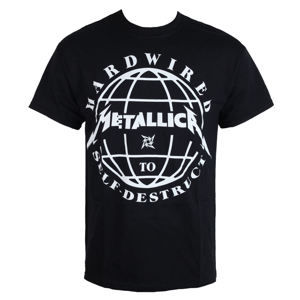 tričko metal NNM Metallica Hardwired Domination černá vícebarevná S