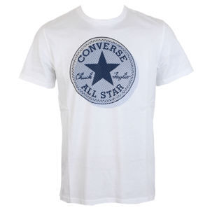tričko street CONVERSE Microdots CP bílá XL
