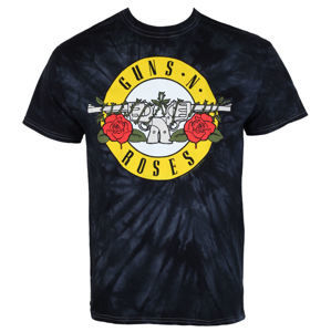 tričko metal BRAVADO Guns N' Roses SIMPLE TYE DYE černá M