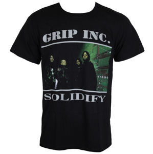 Tričko metal MASSACRE RECORDS Grip Inc. Solidify černá