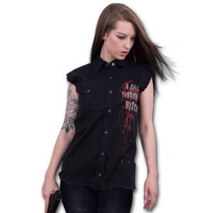 košile bez rukávů dámská SPIRAL - DARYL WINGS - Walking Dead - G006G070