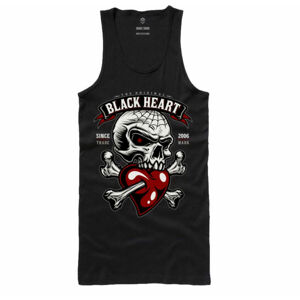 tílko dámské BLACK HEART - LOVER - BLACK - 9865 L