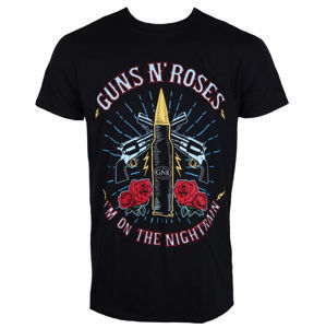 Tričko metal ROCK OFF Guns N' Roses Night Train černá L