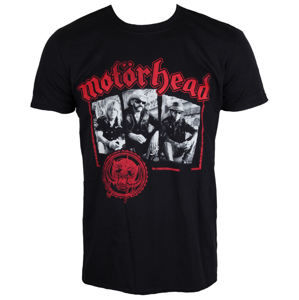 Tričko metal ROCK OFF Motörhead Stamped černá L
