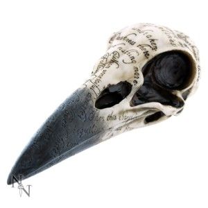 dekorace Edgar's Raven Skull - B1986F6