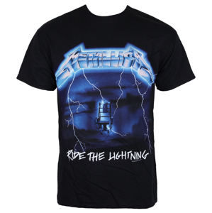 Tričko metal NNM Metallica Ride The Lightning černá XL