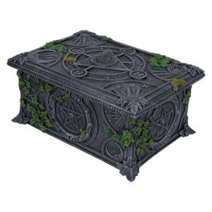 krabička (dekorace) Wiccan Pentagram - B2540G6