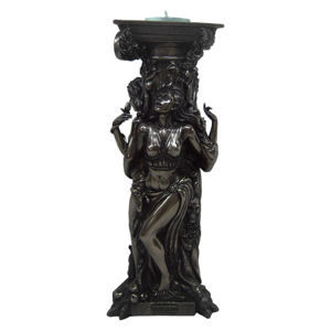 svícen (dekorace) Bronze Triple Goddess - D2541G6