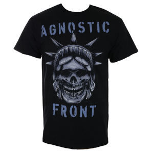tričko metal RAGEWEAR Agnostic Front STATUE SKULL černá S