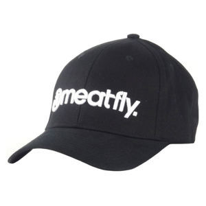 kšiltovka MEATFLY - Trademark - C - Black - MEAT075 S/M