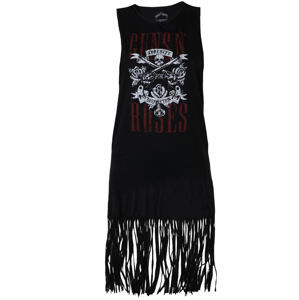 šaty dámské Guns N' Roses - AFD - Black - ROCK OFF - GNRTDRS01LB XL
