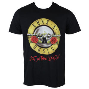 Tričko metal ROCK OFF Guns N' Roses Not In This Lifetime Tour černá XL