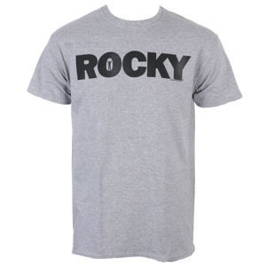 tričko AMERICAN CLASSICS Rocky Logo Gray černá XL