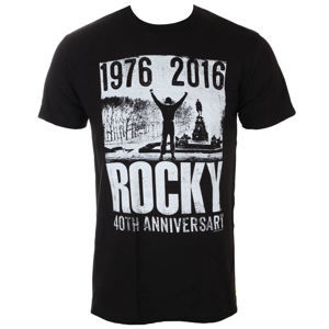 tričko AMERICAN CLASSICS Rocky 40TH ANNIVERSARY 3 černá