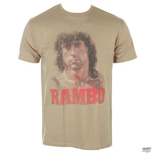 tričko AMERICAN CLASSICS Rambo GRUNGE RAMBO černá M