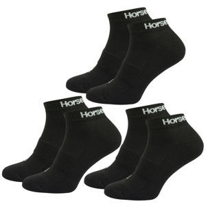 ponožky (set 3 párů) HORSEFEATHERS - RAPID - Black - AA1078A