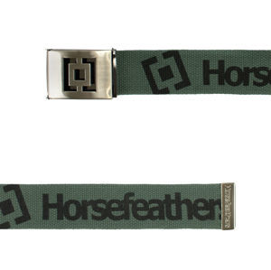 pásek HORSEFEATHERS - ICON - OLIVE - AA627S