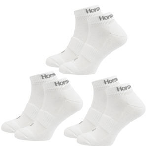 ponožky (set 3 párů) HORSEFEATHERS - RAPID - White - AA1078B