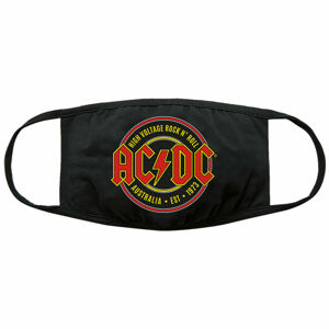 rouška (maska) AC/DC - Est. 1973 - Black - ROCK OFF - ACDCMASK04B