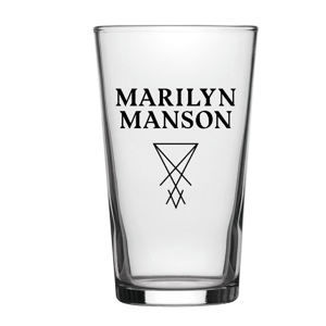 nádobí nebo koupelna RAZAMATAZ Marilyn Manson Logo