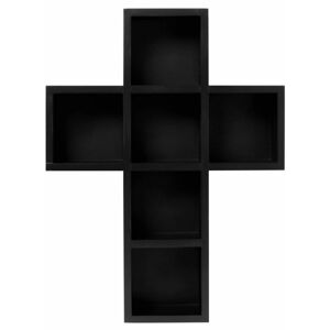dekorace (police) KILLSTAR - Cross - Black - KSRA004720