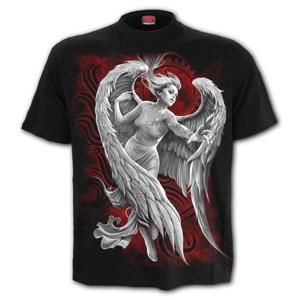 tričko SPIRAL ANGEL DESPAIR černá XL