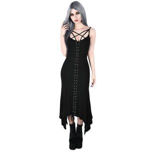 šaty dámské KILLSTAR - Diabolica - BLACK - KSRA000263 S