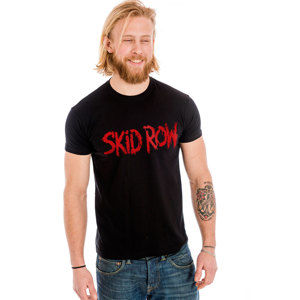 tričko metal HYBRIS Skid Row Logo černá XL