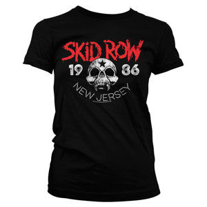 tričko metal HYBRIS Skid Row New Jersey černá L
